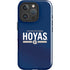 Georgetown University Hoyas Stripe iPhone 16 Pro Impact Case